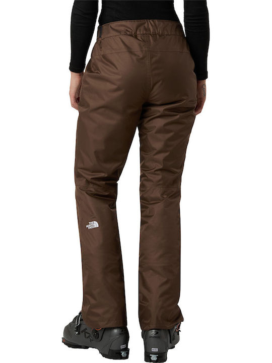 The North Face Sally NF0A7WYJ1OI Γυναικείο Παντελόνι Σκι & Snowboard Καφέ