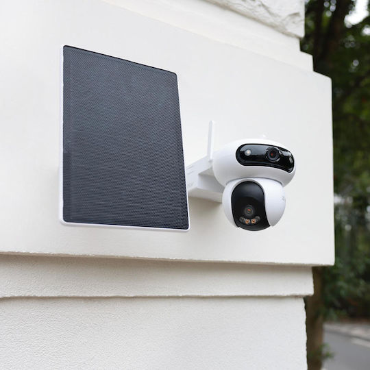 Ezviz HB90x IP Dual Κάμερα Παρακολούθησης Wi-Fi/4G 4+4MP Αδιάβροχη Μπαταρίας με Αμφίδρομη Επικοινωνία