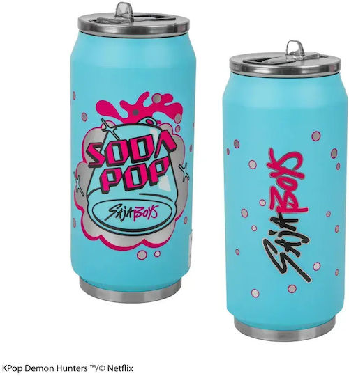 Cinereplicas Can - Soda Pop - K-Pop Demon Hunters Παιδικό Παγούρι Ανοξείδωτο 400ml
