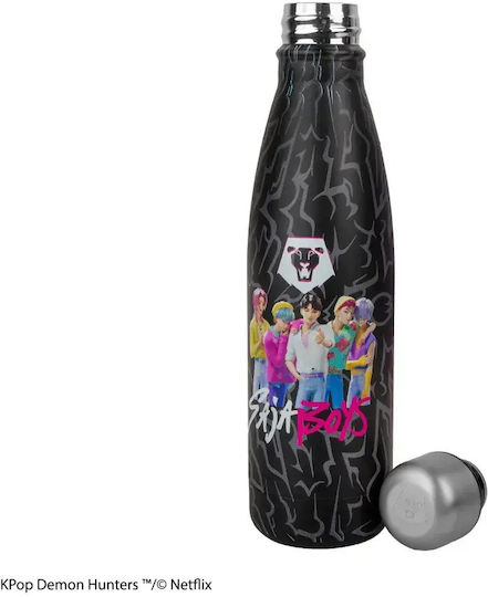 Cinereplicas Saja Boys - K-Pop Demon Hunters Kids Water Bottle Thermos K-Pop Demon Hunters Stainless Steel 500ml