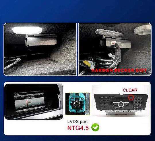 Digital Iq Bz 684f Cpaa Wireless Carplay Android Auto Box Mercedes Mod 2012-2015 Ntg 4.5/4.7 2 Cameras