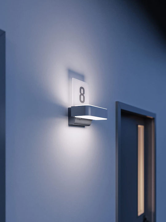 Steinel Wall-Mounted Outdoor Spot Light LED IP44 12.5W with Warm White Light