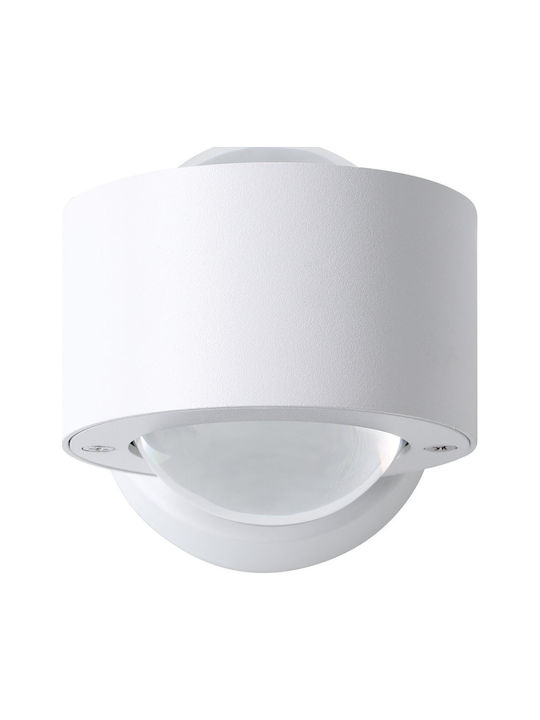 Eglo Treviolo Wall-Mounted Outdoor Ceiling Light LED IP44 4.4W with Warm White Light Double Beam 9x8.5εκ.