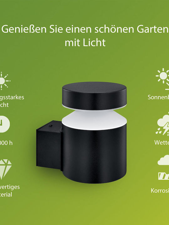 Philips Laven Iluminat Exterior Montat Pe Perete Led Încorporat IP44 6W Cu Lumină Alb Cald