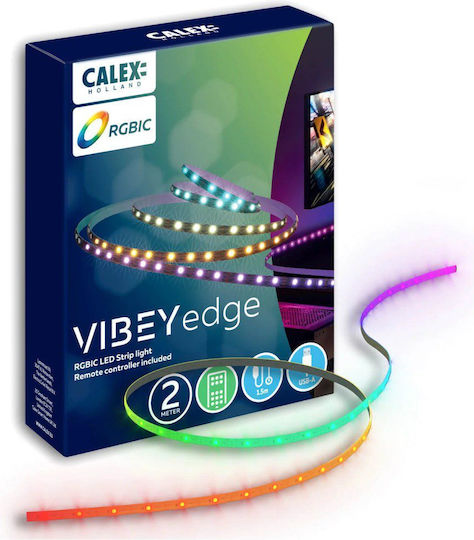 Calex Ταινία LED Ρυθμιζόμενο Λευκό Φως 2m