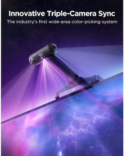 Govee Smart Ταινία LED Backlight 3 Pro Wi-Fi Τηλεόρασης RGBIC Φως 3.6m