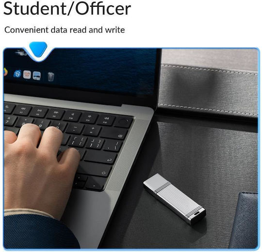 256GB USB 2.0 Stick Ασημί