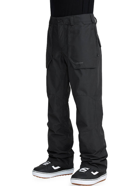 Volcom Roan G1352613-BLK Men's Trousers for Ski & Snowboard Black