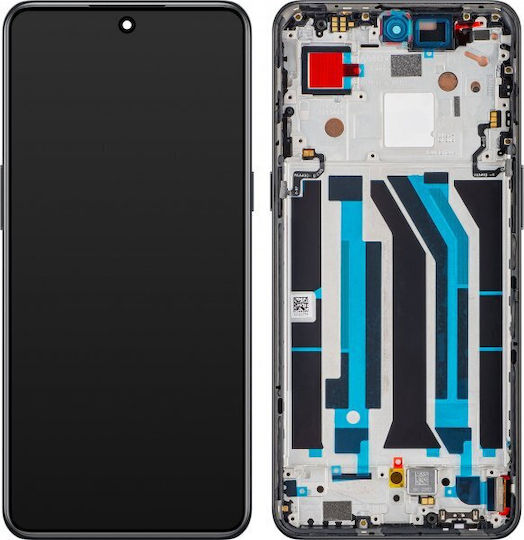 OnePlus Οθόνη με Μηχανισμό Αφής για OnePlus 10T, Ace Pro (Μαύρο)