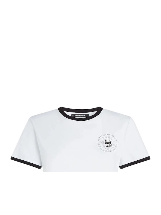 Ikon Women's T-shirt White Black