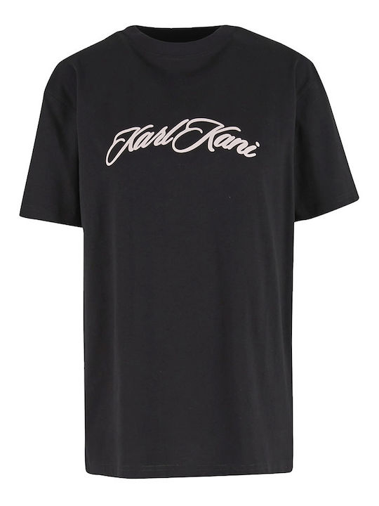 Women's Oversized Black T-shirt