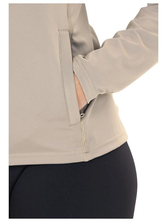 Women's Blouse with Zipper Black