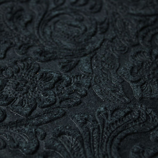 Embossed Leather Suede Ssd014 Black 1.00–1.20 m²