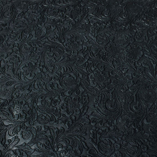 Embossed Leather Suede Ssd014 Black 1.00–1.20 m²