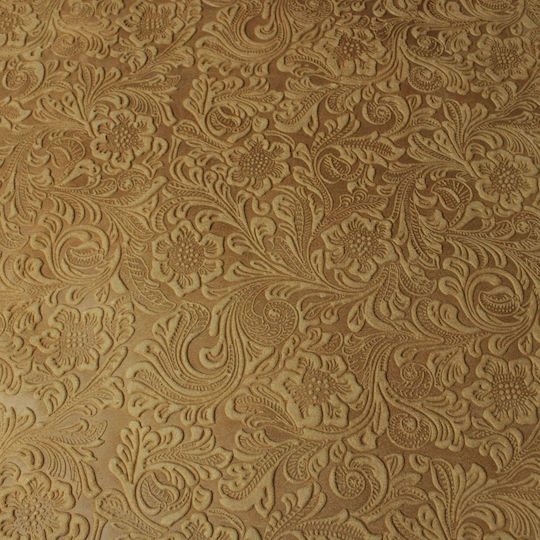 Stamped Suede Leather Ssd013 Honey 1.30–1.40 M²