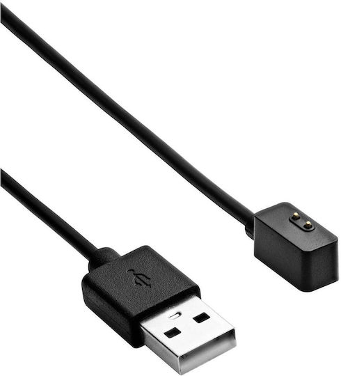 Akyga Charging Cable Φορτιστής για Redmi Watch 2 Lite, Wristband 7 PRO Μαύρος