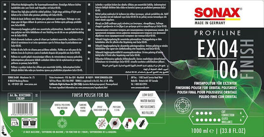 Sonax Profiline EX 04-06 Полираща Паста За Автомобили 1л