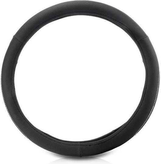 Goodyear Car Steering Wheel Cover Confort with Diameter 37-39cm Synthetic Gray