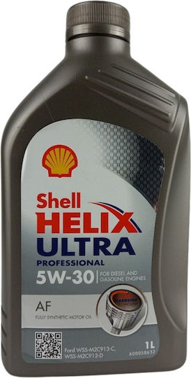 Shell Helix Ultra Professional AF Synthetisch,Polyester/Cotton/Leather Autopflegeöl 5W-30 1Es