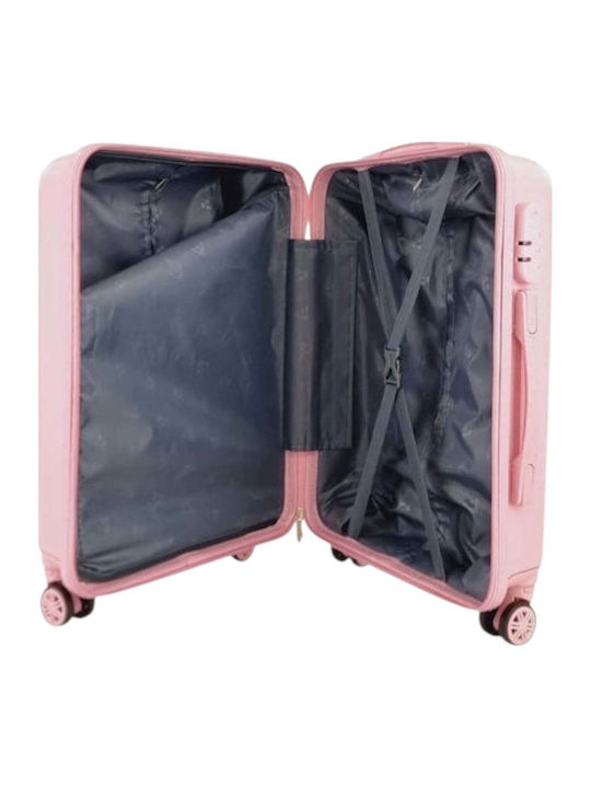 Ormi Kids Cabin Hard Pink Suitcase with 4 Wheels Height 55cm PS067C