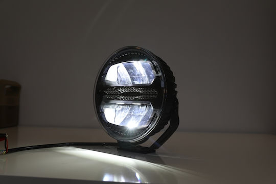 Cold Round Car Headlight LED 10 - 30V 175W 22.85cm with White Lighting 1 Piece