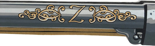 Karnevalsaccessoires Goldenes Pistole