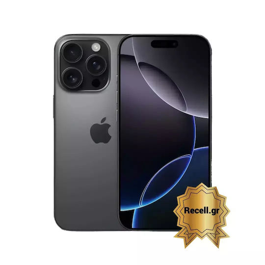 Apple iPhone 16 Pro (8/256GB) Black Titanium Refurbished Grade A