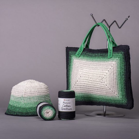 Yarn Art Cotton Knitting Yarn Macrame Spectrum Code 1317 225m 250 Gr