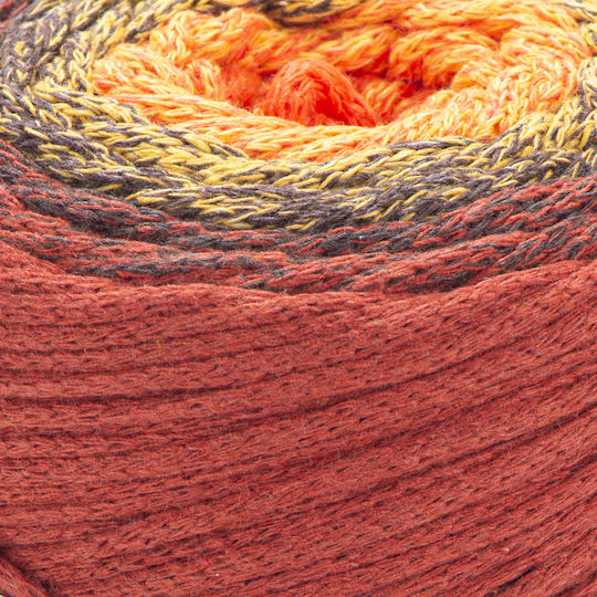 Yarn Art Strickgarn Baumwolle Macrame Spectrum Code 1303 225m 250g