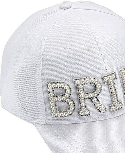 Καπελο Νυφης ”bride” Bachelor Party Λευκο Περλες One Size 175-5036