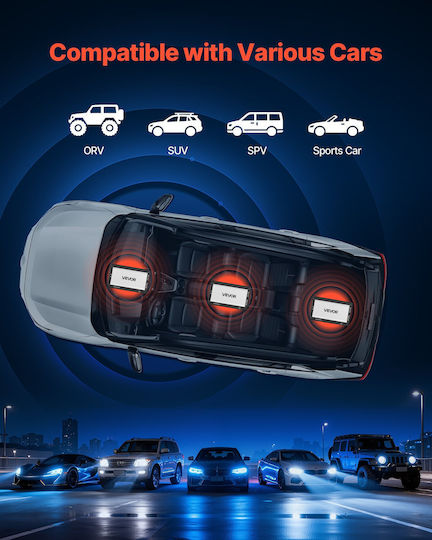 Car Amplifier Vevor 4 Channel Bridgeable Car Amplifier Multichannel Stereo Amplifier Class D Max 4 X 420w at 4 Ohms 4 X 600w at 2 Ohms High Efficiency SUVs Pickups Off Road Vehicles
