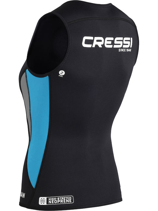 CressiSub Guardian Γιλέκο Κατάδυσης με Φερμουάρ Γαλάζιο 2mm