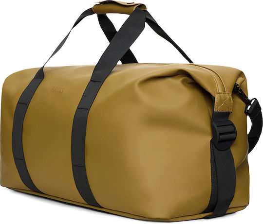Rains Hilo Weekend Bag Sack Voyage Brown Fabric L52xW26xH27cm