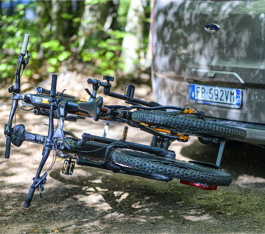 Menabo Orbit 2 Tow Hitch Car Rack for 2 Bicycles