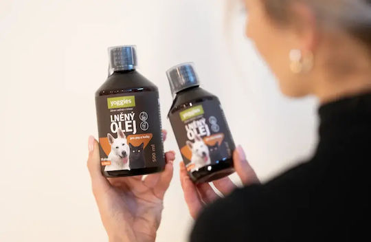 Λινέλαιο Σκύλους Γάτες Yoggies 250 Ml