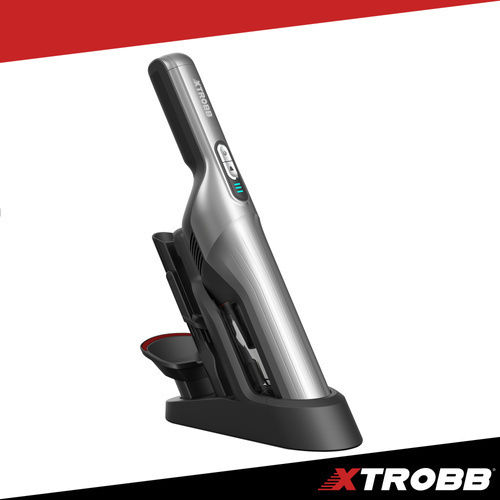Xtrobb Car Handheld Vacuum Dry Vacuuming with Power 100W Rechargeable 12V Beige