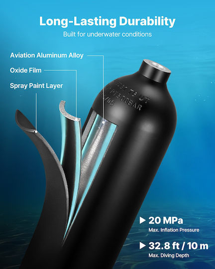 Vevor Diving Light LED for Depth up to 10m