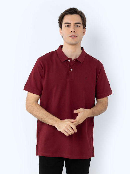 Polo Tricou Sport Burgundy