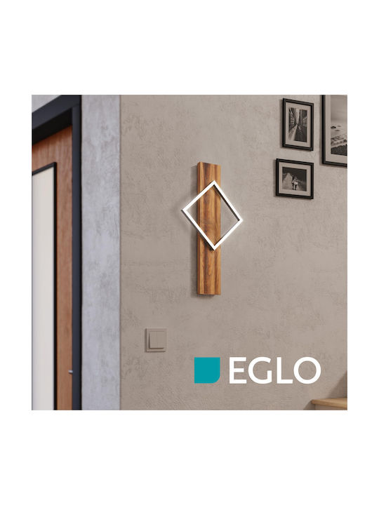 Eglo Boyal Modern Wall Lamp with Integrated LED and Warm White Light 30.5x7.5x56cm