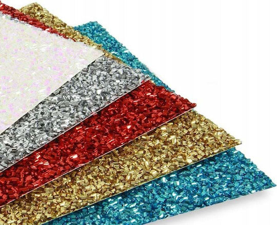 Teka Tektura A4 Glatte 3D Glitzer 5 Farben