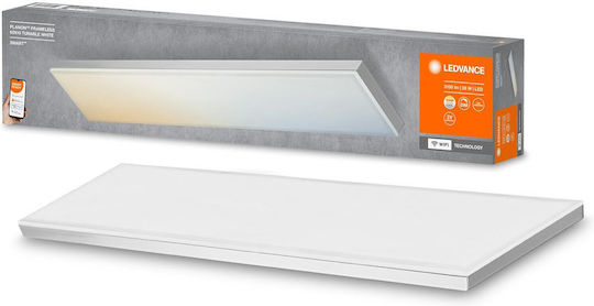 Ledvance Smart Planon Frameless Rectangular Παραλληλόγραμμο Εξωτερικό LED Panel 28W με Ρυθμιζόμενο Λευκό Φως 60x10εκ.