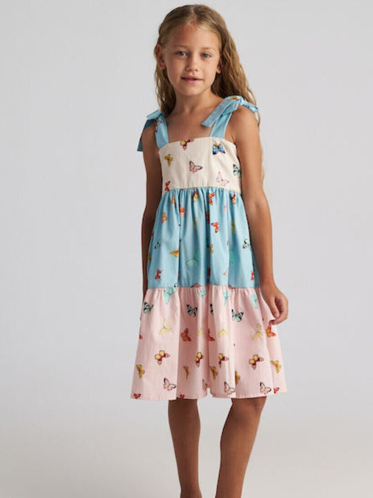 Rochie pentru Copii Fără mâneci Light Blue