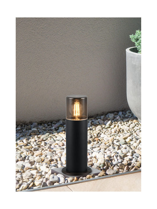 Trio Lighting Hoosic Φωτιστικό Κολωνάκι Εξωτερικού Χώρου 28W IP44 για Ντουί E27 Μαύρο