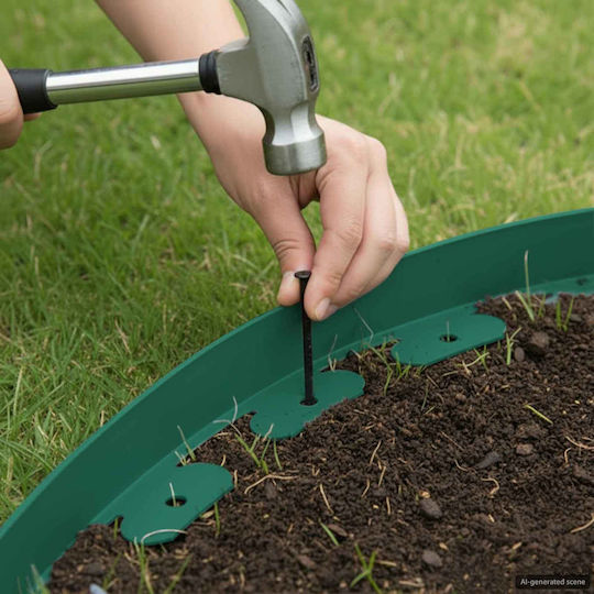 vidaXL Gardă Vie De Grădină Din Plastic Verde