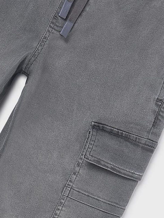 Kids Denim Trousers Gray