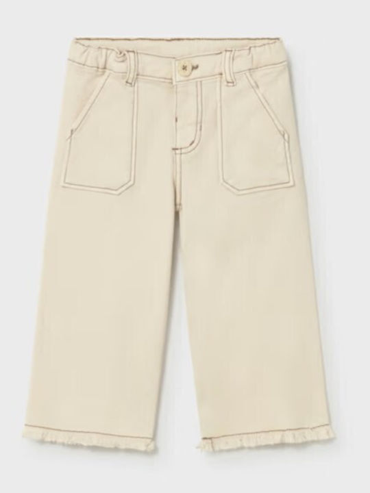 Kinderhose Denim Beige