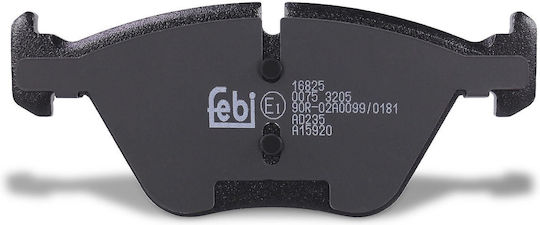 Febi Bilstein 16825 Set Plăcuțe de Frână Disc Frână