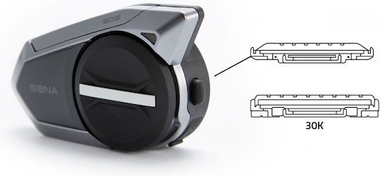 Sena 50S Dual Intercom for Motorcycle Helmet with Bluetooth