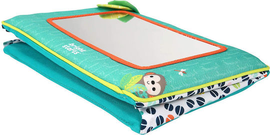 Bright Starts Jucărie pentru Bebeluși Safari Baby Mirror din Țesătură pentru 0++ Luni