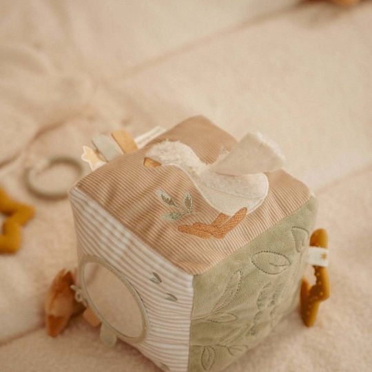 Little Dutch Κύβος Δραστηριοτήτων Newborn Naturals από Ύφασμα